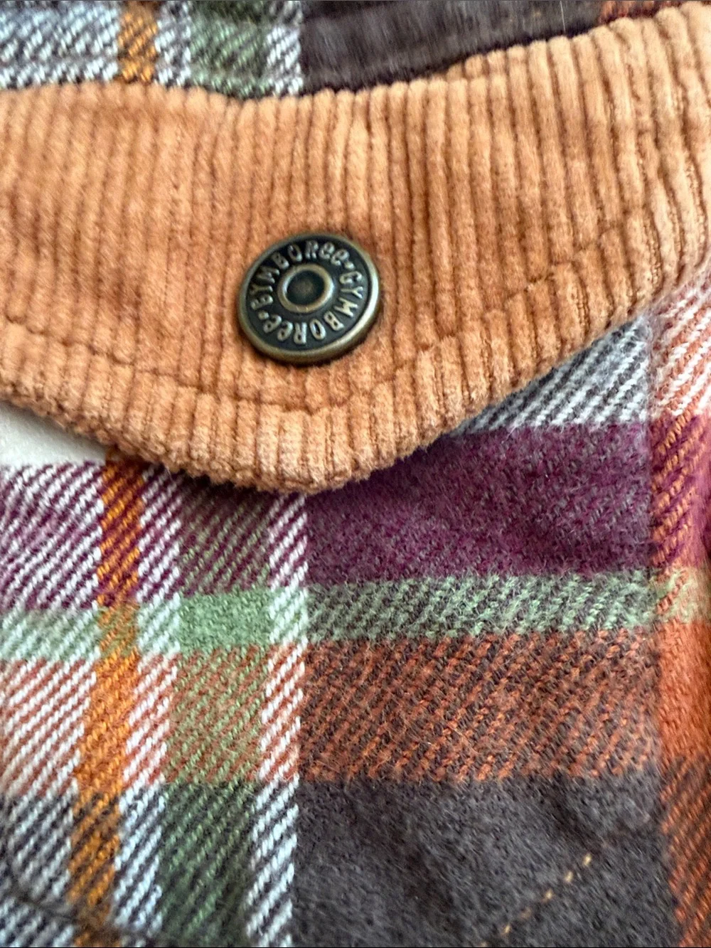 Gymboree Corduroy Jacket in Warm Rust